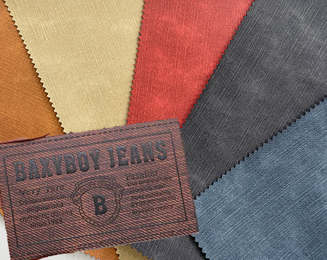 Etiqueta de cuero PU para jeans